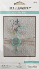 SPELLBINDERS Paper Arts Cutting Dies Sealed Blooms 5 PC