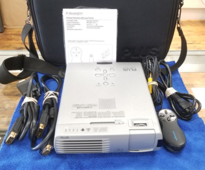PLUS U4-131 1500 Lumens XGA Portable Projector 475 Hours on the Bulb