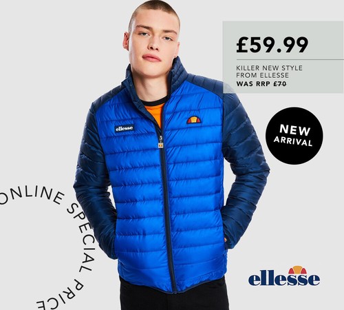 ELLESSE TARTARO WINTER JACKET NAVY BLUE 