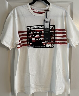 COACH Disney Mickey Mouse X Keith Haring T-Shirt - SIZE LARGE | eBay