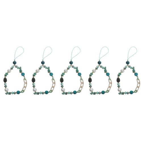5 Count Handy Kette Fräulein Anti-verlorenes Telefonarmband Lanyard Mit Perlen