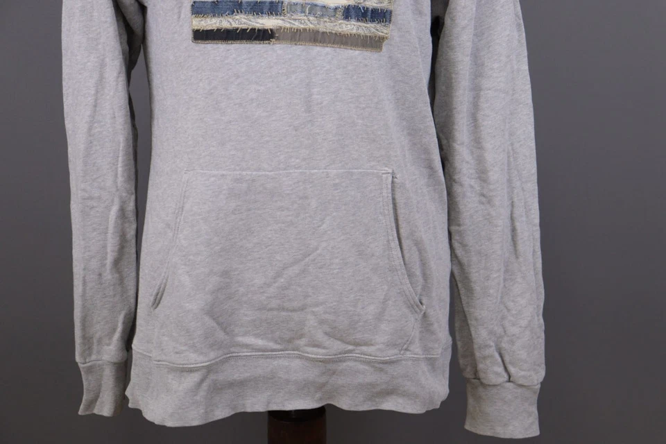 DENIM & SUPPLY RALPH LAUREN EE. UU. Bandera Gris Sudadera con Capucha Suéter Talla M Foto 4 de 4