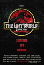 LOST WORLD JURASSIC PARK ORIGINAL ROLLED 27x40 DOUBLE SIDED MOVIE POSTER II DS