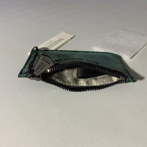 AIMEE KESTENBERG MELBOURNE Leather WALLET Green Emerald Snake NWT $58 - Picture 10 of 10