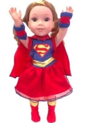 WW Halloween, Superhero Collection~ Little Super Girl, for 14-14.5'' Dolls