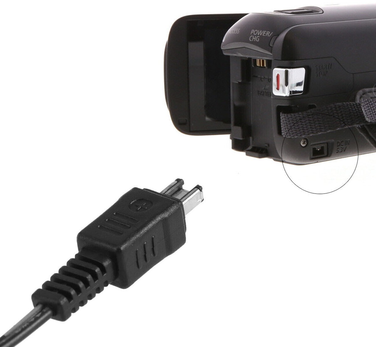 Dragon Trading Cavo USB Di Ricambio Per Videocamere Canon Legria HF - 1 Metro, Plug And Play, Compatibile Con IFC-100/200/300/400/500U - 3