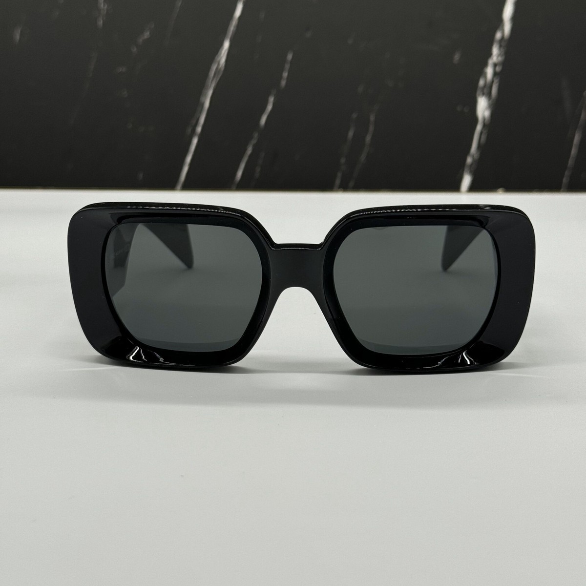 NEW VE4473U GB1/87 BLACK SQUARE WOMEN SUNGLASSES VERSACE MOD