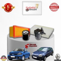 Set Service 4 Filter Renault Clio II 1.5 DCI 74KW 100CV Von 2003-> 2005