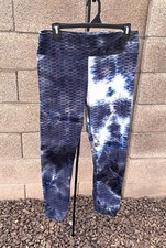 No Boundaries Blue Tie Dye Stretch Leggings Sz 15-17 XL 