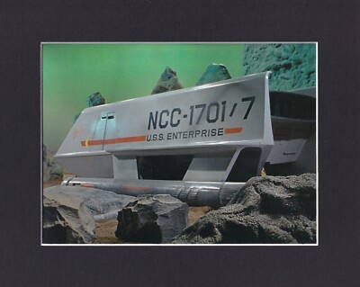 8X10'' Matted Print Original Star Trek Picture: Galileo Seven, Shuttle Craft