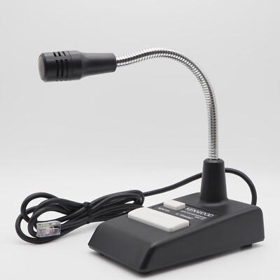 Kenwood Stand Microphone KMC-53 for Walkie-Talkie Radio Intercom