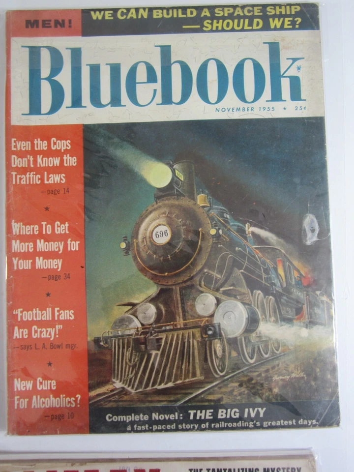 Men's Magazine 6 Issue 1950s Lot Argosy, Bluebook, Cavalier, & Climax v.1 #1 VG - Image 4 of 4