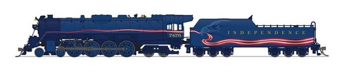 Broadway LTD CALIBRE N INDEPENDENCE DAY 4-8-4 STEALTH/DC/DCC LISTO #7476 PN 8249 | Zustand: New