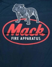 Mack Bulldog Fire Apparatus Logo Photo Print  Photograph Print 8.5x11"