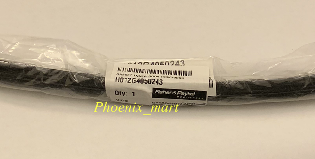 fisher and paykel dishwasher lower door seal
