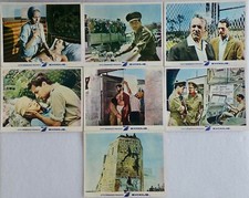 1960 LOBBY CARDS 10" x 8" - 'EXODUS' - Paul Newman - Peter Lawford