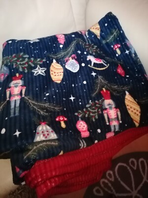 Madame Coco, Wunderschöne Decke, 2mx2m,weihnachtsmotiv,zauberhaft