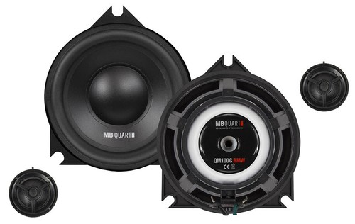 COMPONENT SPEAKERS AND SUBWOOFER FOR BMW STRAIGHT FIT QM200C V2 AMAZING SOUND - Picture 2 of 6