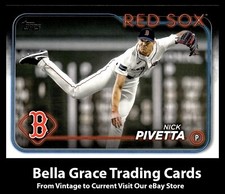2024 Topps Series 1 Nick Pivetta #17 Boston Red Sox MLB Baseball 