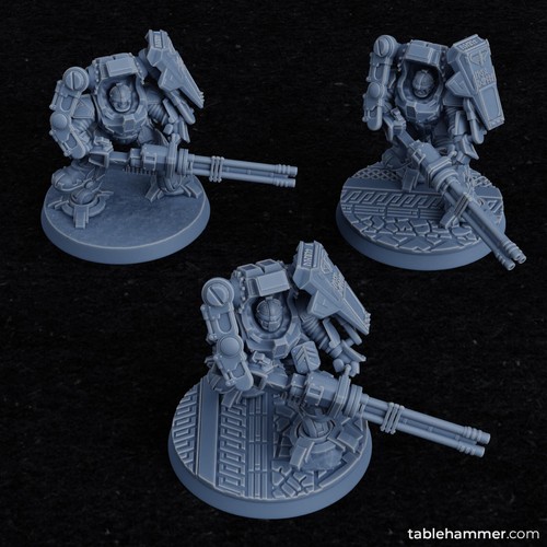 Exo Enanos con Trigunas - Federación de Tyr - Super Trajes Enanos Espaciales - Imagen 2 de 4
