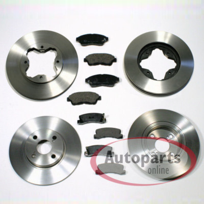 Für Honda Accord 6 VI - Bremsscheiben Bremsen Bremsbeläge für vorne hinten