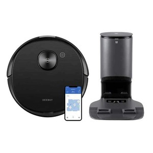 ECOVACS Robotics DEEBOT OZMO T8+ Vacuuming &amp; Mopping Robot w/ Auto-Empty Station