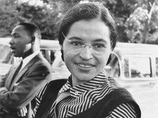 Rosa Parks With Glasses 4x6 Picture Celebrity Print