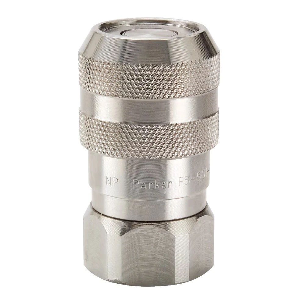 Parker acopladores rápidos de acero inoxidable