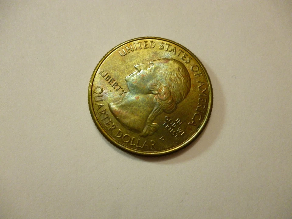 2015 d louisiana quarter ddr and toned - Image 4 of 4