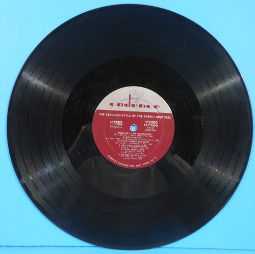 THE FABULOUS STYLE OF THE EVERLY BROTHERS LP 1960 NICE CONDITION VG/VG+!!A - Picture 5 of 6