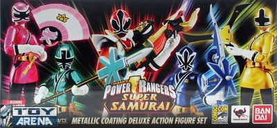S.H. Figuarts Power Rangers Super Samurai Metallic SDCC 2013 Shinkenger - Image 1 of 2