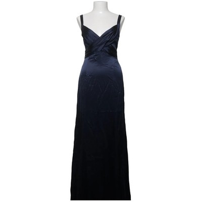 David Meister, Maxikleid, Größe: 34, Blau, Elasthan/Polyester/Seide, Seide #PeH