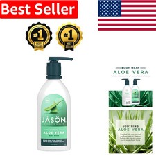 Gentle Aloe Vera Shower Gel Body Wash - Moisturizing  Cruelty-Free, 30 Fl Oz