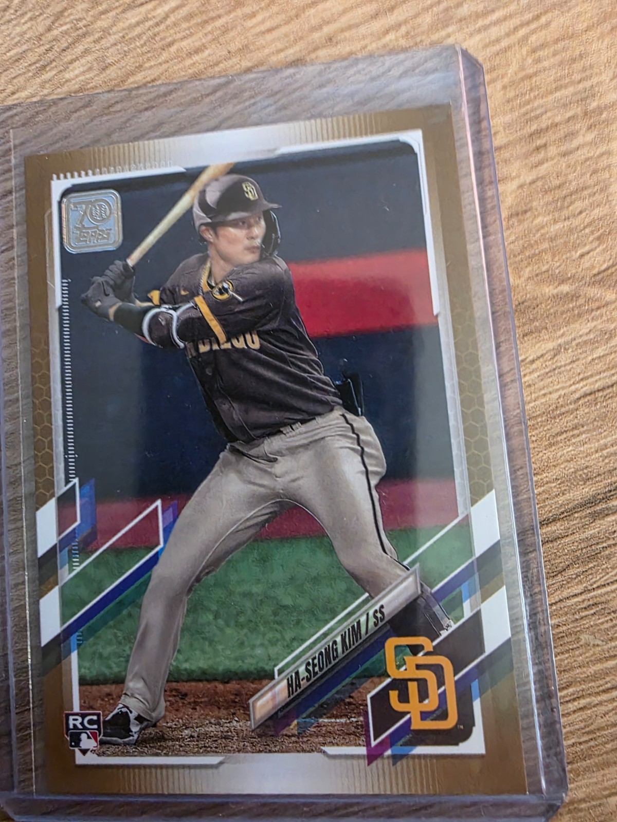 2021 Topps - Ha-Seong Kim #398 Gold /2021 (RC)