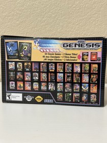SEGA Genesis Mini Console CIB w/ 2 controllers and 42 Digital Games