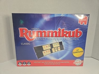 ORIGINAL RUMMIKUB CLASSIC GAME GERMAN VERSION JUMBO EU BRINGT MENSCHEN ZUSAMMEN