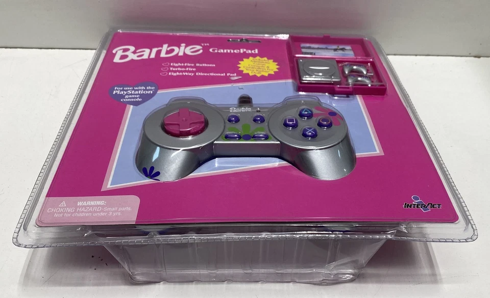 InterAct Barbie Gamepad Controller for Sony PlayStation (Sealed) - Image 4 of 4