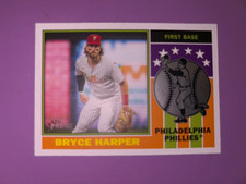 2025 Topps Heritage Bryce Harper #76PI-2 1976 Player Icons Philadelphia Phillies