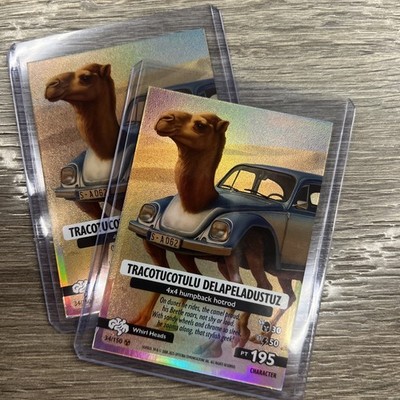 Panini Brainrot Trading Cards - Nr. 34/150 - Tracotucotulu Delapeladustuz SELTEN
