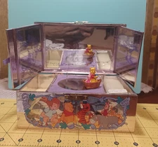 Walt Disney Classic Winnie The Pooh Jewelry Box Disneyana 1963 Music Wonderland