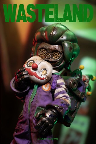 WeArtDoing Wasteland Nuclear Boy Clown Limited Action Figuren Modell Statue 20cmH - Bild 7 von 8