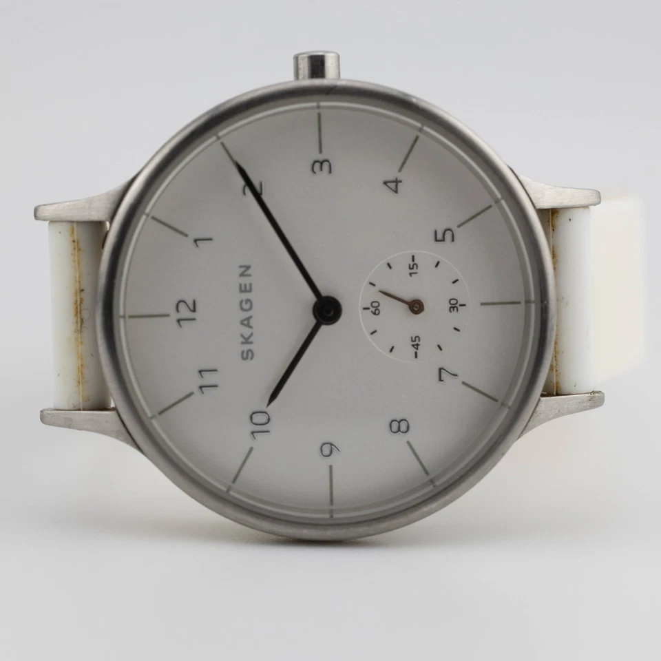 Reloj analógico de cuarzo para mujer SKAGEN Anita SKW2603 todo acero inoxidable batería nueva Foto 4 de 4