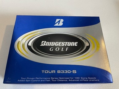 Bridgestone Golf Tour B330 S Golf Balls, 1 Dozen, New in Box, Tour Spin 105+MPH