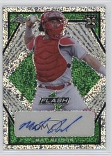 2021 Leaf Flash Green 9/25 Mat Nelson #BA-MN1 Auto nd3