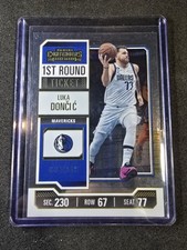 Luka Doncic 2023-24 Panini /149 Contenders 1st Round Ticket #61 Mavericks Lakers