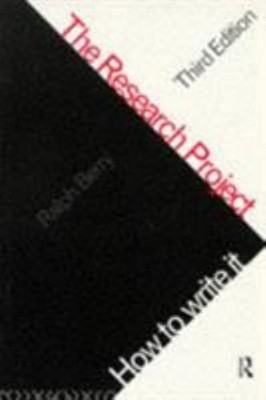 The Research Project : How to Write It Paperback Ralph Berry