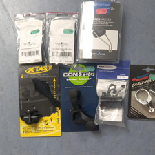 Verschiedene Halter Lenker-Adapter, Cable-Hanger, , Lampe schwarz