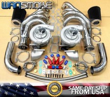 Twin Turbo Kit Tt For 427 454 396 502 Big Block Chevy Camaro Corvette Ck T4 Twin Turbo Kit Tt For 427 454 396 502 Big Block Chevy Camaro Corvette Ck T4