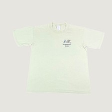 Vintage Microsoft .net Development Series T-Shirt Mens Medium Green Tech Promo