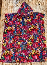 Natural Life Retro Floral Hooded Terry Swim B...